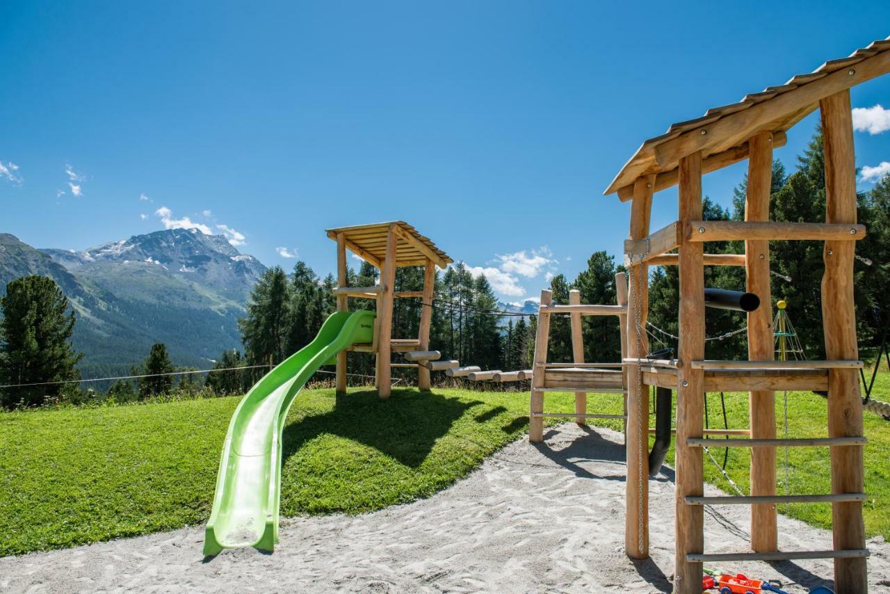 Randolins Familienresort St Moritz Exterior foto