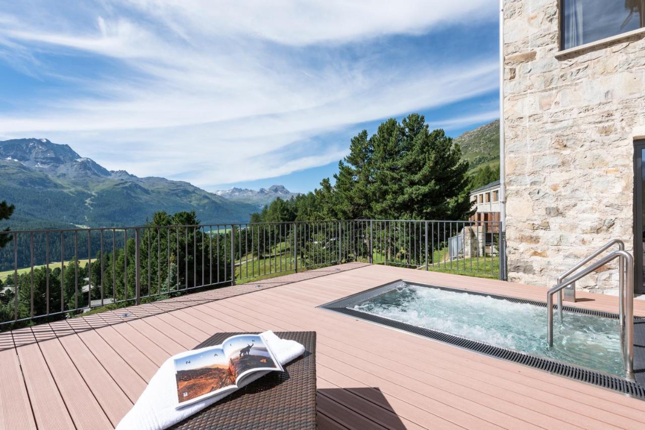 Randolins Familienresort St Moritz Exterior foto